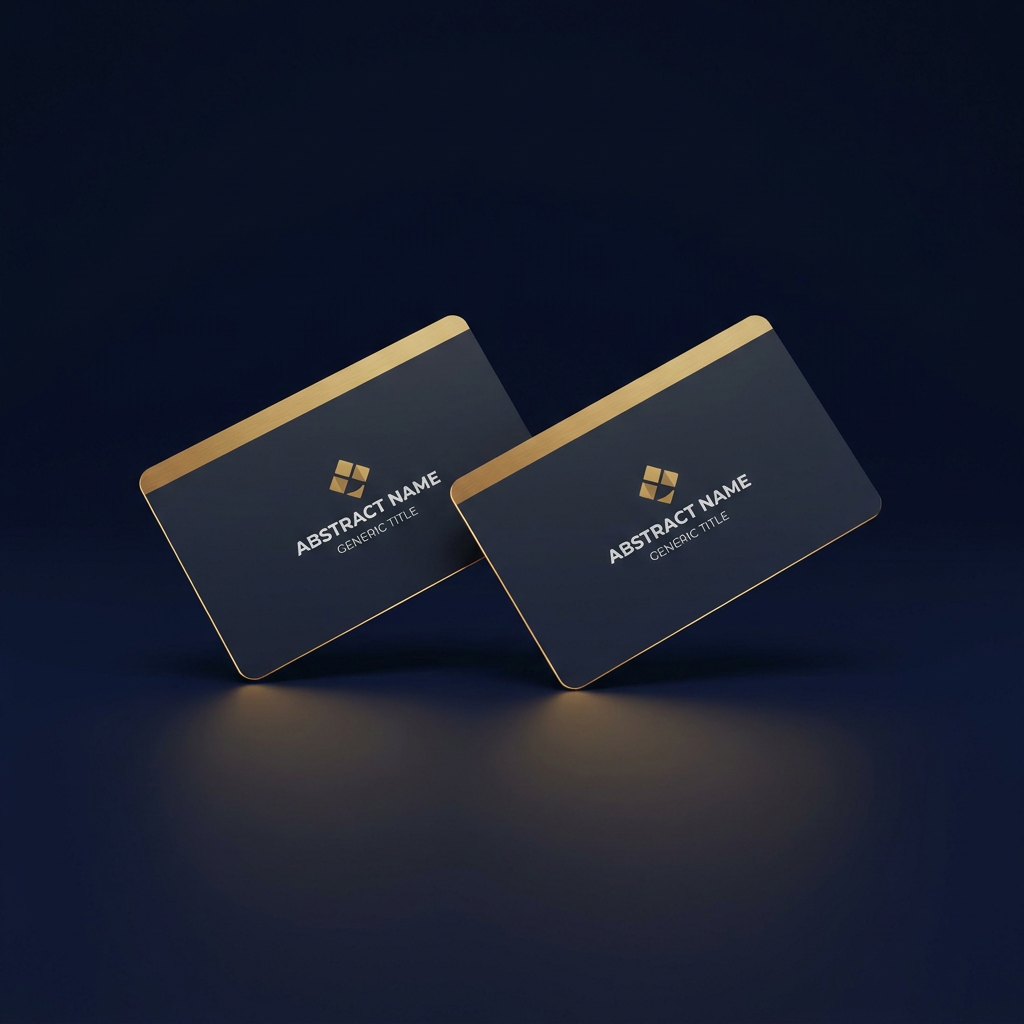 Duo — două carduri de vizită cu același brand