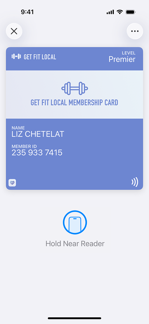 Cum arată un pass în Apple Wallet